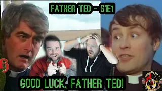 Americans React To "Father Ted - S1E1 - Good Luck, Father Ted"