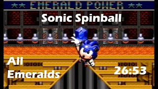 Sonic Spinball - All Emeralds (~26:53)