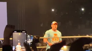 John Cena Entrance live in India WWE Superstar Spectacle! Hyderabad