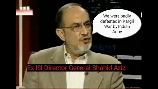 Kargil War Truth - Pakistani ISI Ex DG Narrates how badly Pakistan Lost by Indian Army in Kargil War