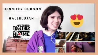 REACTION: Jennifer Hudson performs "Hallelujah" | One World: Together At Home