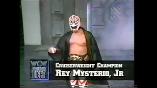 Cruiserweight Title   Rey Mysterio Jr vs Psychosis   Saturday Night July 13th, 1996