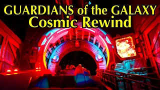 Guardians of the Galaxy Cosmic Rewind POV 4k FULL RIDE & Review - One Way or Another - Sony a7iv