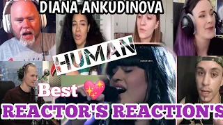 BEST REACTOR'S REACTION'S "HUMAN" DIANA ANKUDINOVA