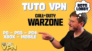 ⚡️ Le Secret des Pros pour Dominer Warzone - Tuto Nolag VPN (PC, PS5,...)