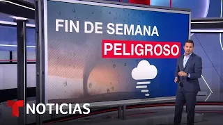 En estas zonas hay condiciones para poderosos tornados este fin de semana | Noticias Telemundo