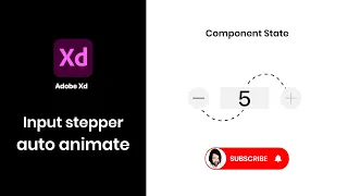 How to create Input stepper #trending #ui #adobe #new #design #ux #learning