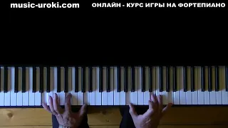 Урок фортепиано 6  М  Легран  Шербурские зонтики  piano tutorial   YouTube