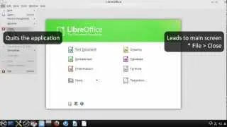 Ways of closing LibreOffice on KDE