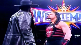 "Chokeslam!" Undertaker to Roman Reigns This Is What Wrestlemania Season All About WWE RAW 3/6/17