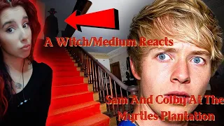 We're Never Returning To This Haunted Plantation | A Witch And Medium Reacts to Sam and Colby