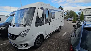 Quick look at the smallest Hymer integrated motorhome. Hymer Exsis i474