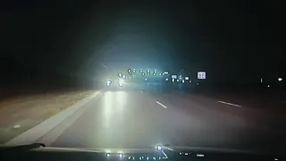 Utica police officer stops wrong-way driver