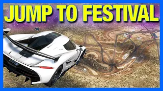 Forza Horizon 5 : Jump to the Festival!! (FH5 Car Launcher)