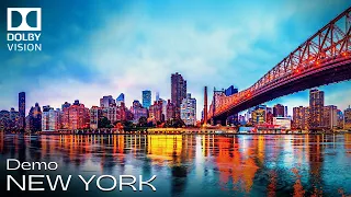 Magic of New York in 8K HDR • Dolby Vision • Realistic Film | World Travel (TV)