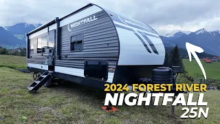 STYLISH and SPACIOUS! 2024 Forest River Nightfall 25N | RV Review