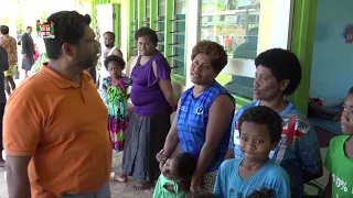 Fijian Attorney-General visits the residents of Valebasoga after TC Yasa
