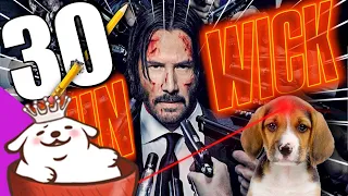 Huntleo reacciona a "30 CURIOSIDADES FLIPANTES DE JOHN WICK 1 (2014)"