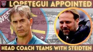 "Straight to work" | NEW IRONS HEAD COACH | Lopetegui joins club to work with Stediten for new era