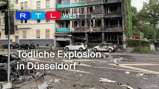 Düsseldorf: Drei Tote bei Explosion in Kiosk | RTL WEST, 16.05.2024