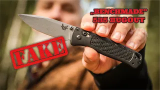 Miało być FAJNIE... a to PODRÓBA!!! Oszukany Benchmade Bugout