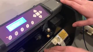 how to USE uscutter mh 871–mk2 (VINYL CUTTER review)
