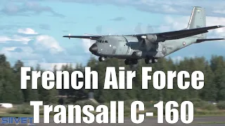 French Air Force Transall C-160 Landing - Kauhava 2020