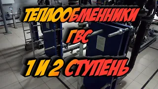 ТЕПЛООБМЕННИКИ ГВС/ 1 И 2 СТУПЕНЬ