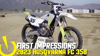 First Impressions: 2023 Husqvarna FC 350