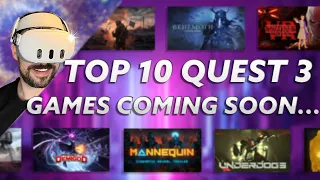 TOP 10 Must-Have Quest 3 VR Games Coming Out In 2024...