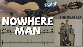 Nowhere Man / The Beatles (Guitar) [Notation + TAB]