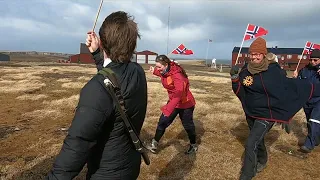 Feiring av 17  mai på Bjørnøya 2018