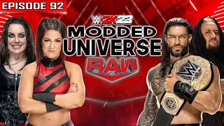 WWE 2K23 Modded Universe Mode: Episode 92 (RAW)