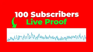 How to Get First 100 Subscribers on YouTube (🔴LIVE PROOF)