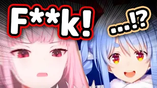 Pekora Hears Calli Say "FAQ" For The First Time...【Hololive】