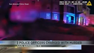 3 San Antonio officers charged with murder in fatal shooting of woman at her apartment