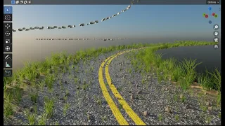 free blender geometry nodes road generator