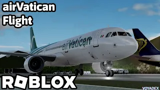 Roblox airVatican Flight - Airbus A321NEO