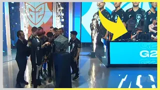 Elyoya disappointed watching G2 lift their Trophy