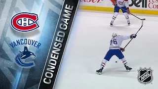 12/19/17 Condensed Game: Canadiens @ Canucks