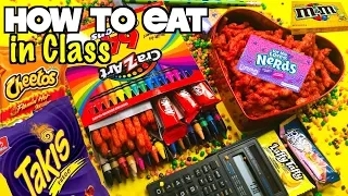 20 Ways To Sneak Food Into Class Without Getting Caught - Valentine's Day Edition | Nextraker