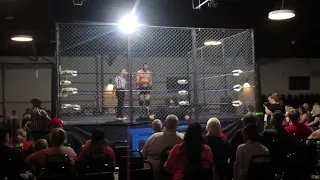 Jordan Carlyle vs Brox Boulder - Steel Cage Match