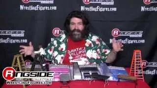 TOY TIME WITH MICK FOLEY: Ultimate Ladder & Table Playsets Ringside Collectibles Exclusive Review!