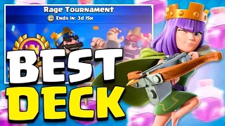 BEST DECK FOR THE RAGE ROYAL TOURNAMENT 🏆 - Clash Royale