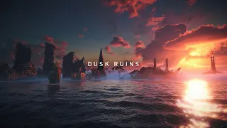 "Dusk Ruins" // Sea Sounds & Cozy Ambience ASMR for study, sleep & relax - Horizon Forbidden West