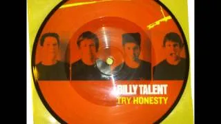 VINYL recording of Billy Talent - Try Honesty Acoustic