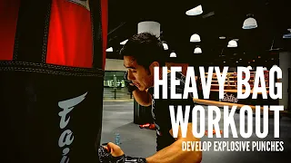 16 Minute Heavy Bag Workout for EXPLOSIVE Punching Speed & Power