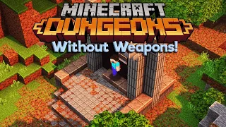 Defeating The Arch-Illager Without Weapons! ▫ Minecraft Dungeons: No Weapons Challenge