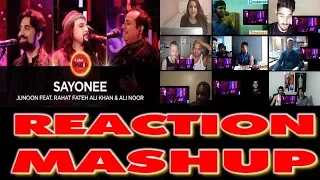 YOUTUBE REACTION MASHUP | COKE STUDIO PAKISTAN | JUNOON