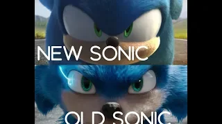 Sonic the Hedgehog *Old Vs New* Movie Trailer Comparison